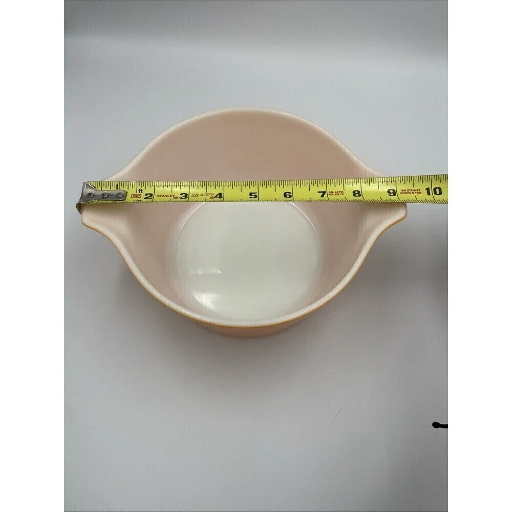 Vintage Pyrex 474-B Handled Casserole 1 1/2 Qt Orange
